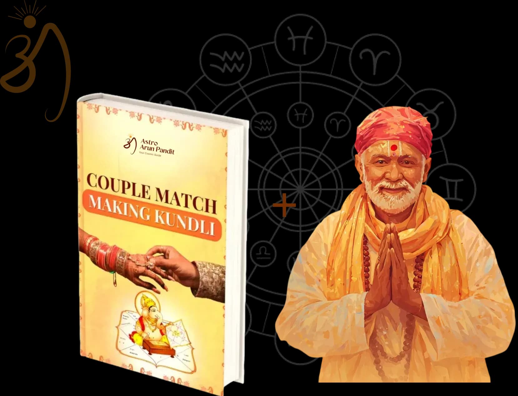 Couple Kundli Matching Report + 1-on-1 Consultation
