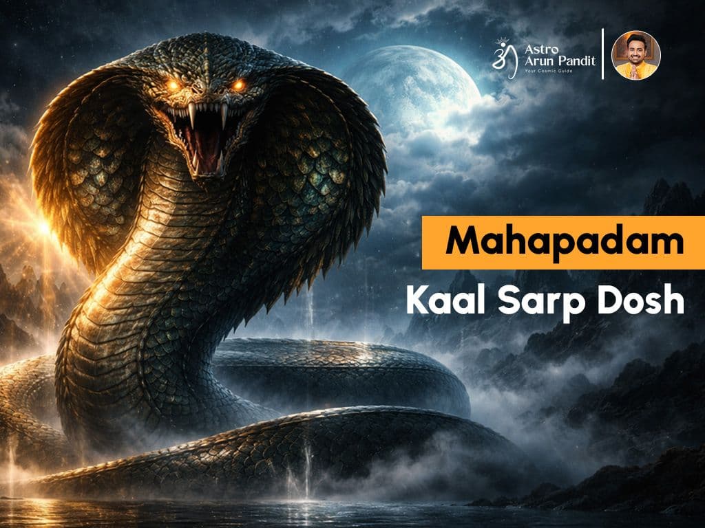 Mahapadam Kaal Sarp Dosh: Signs, Effects & Remedies