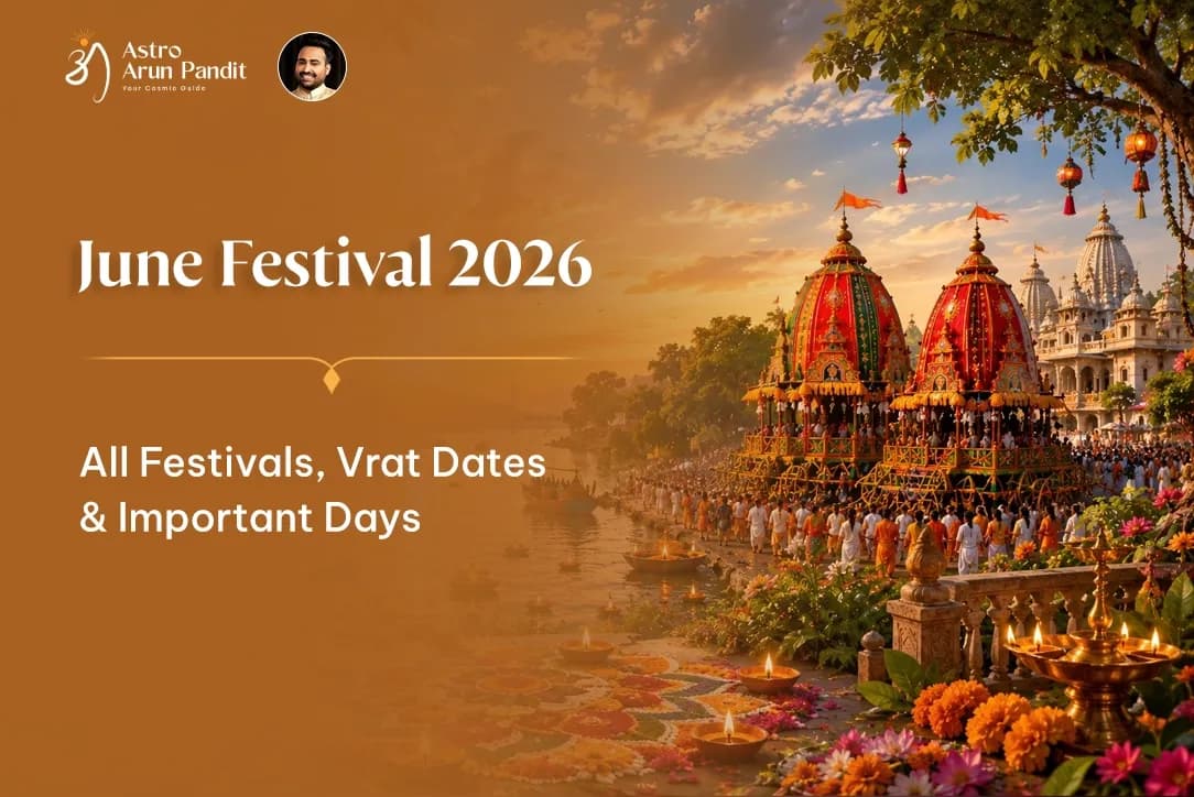 June Festival 2026: All Festivals, Vrat Dates & Important Days