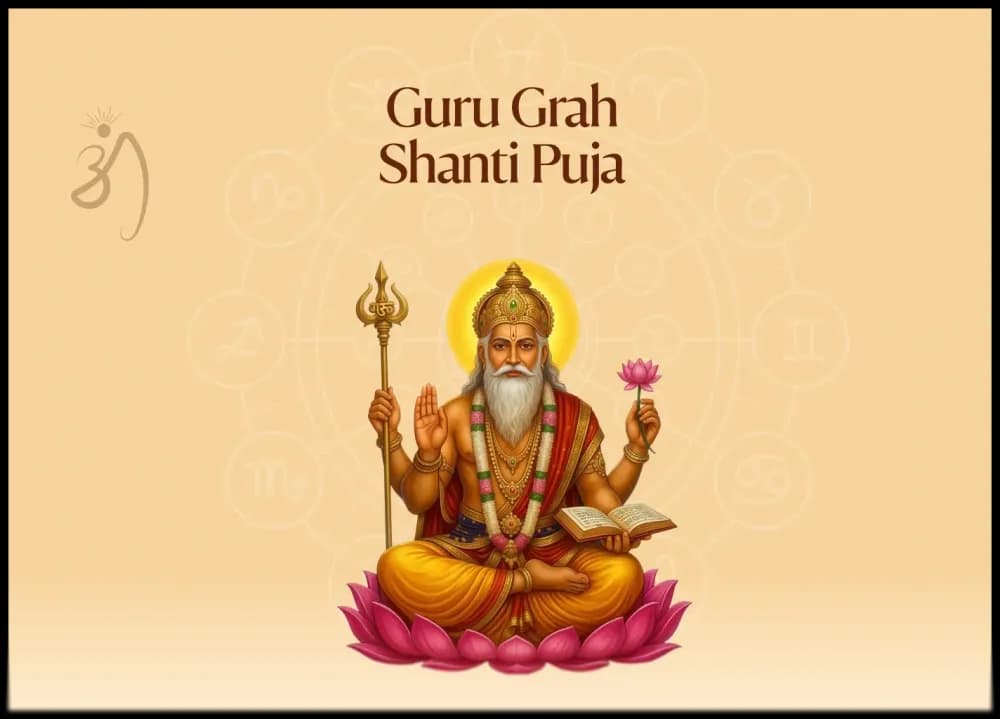 Guru grah shanti puja