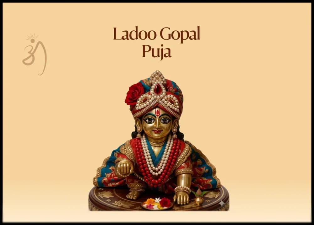 Ladoo Gopal Puja