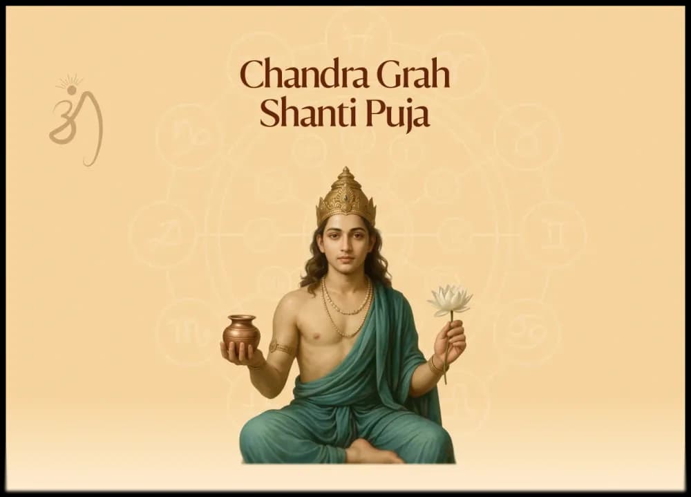 Chandra Grah Shanti Puja