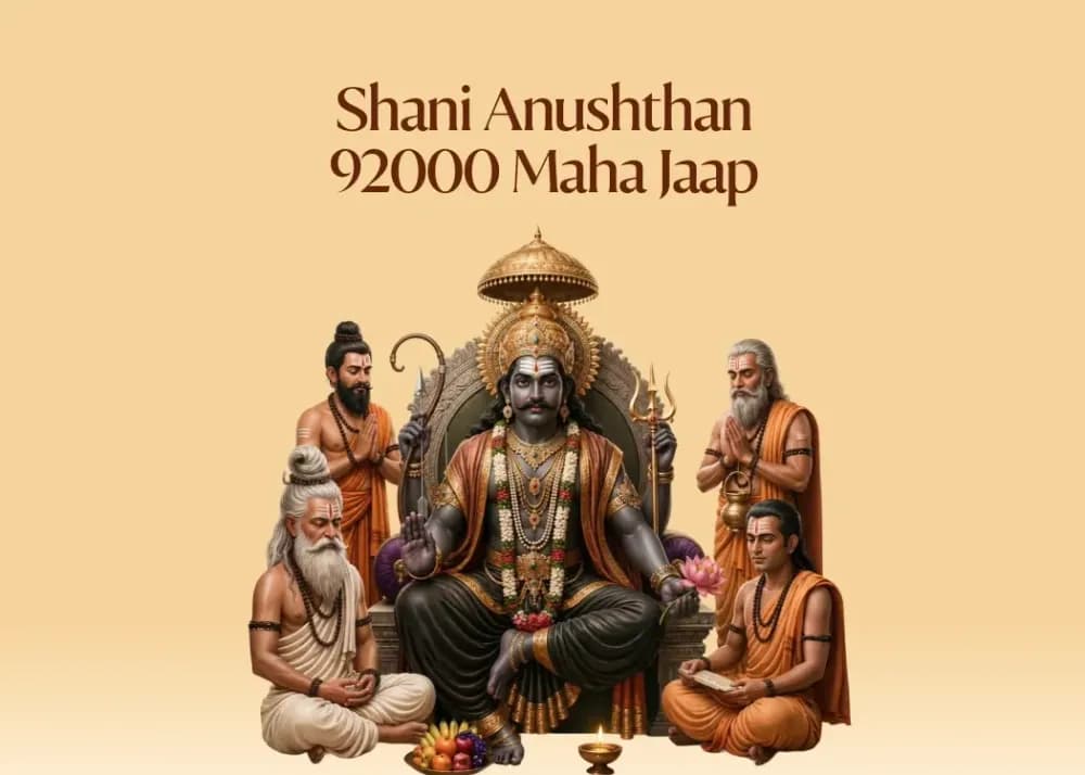 Shani Anushthan 92000 Maha Jaap
