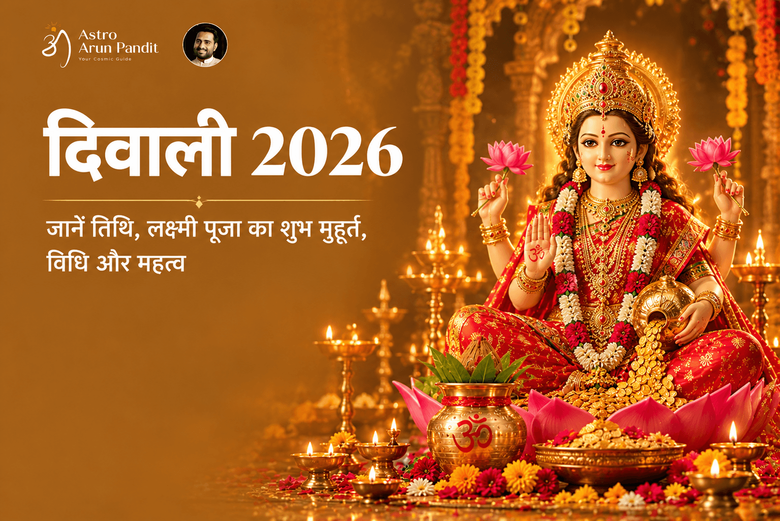 दिवाली 2026: जानें तिथि, लक्ष्मी पूजा का शुभ मुहूर्त, विधि और महत्व