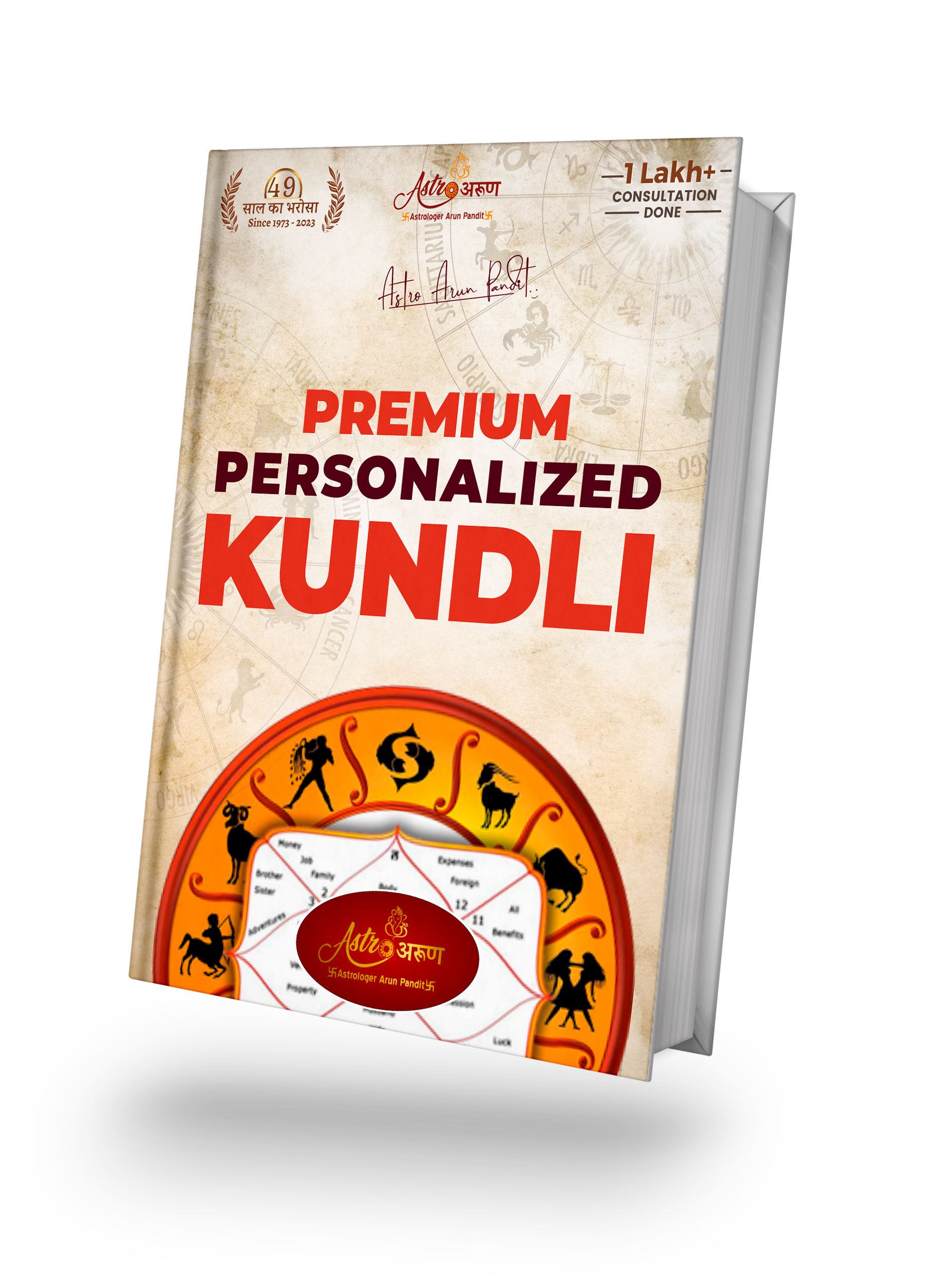 premium personalized kundali by astro arun pandit best gold medalist and certified astrologer in india