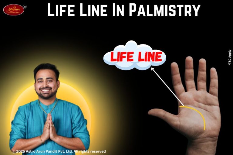 Life line in palmistry